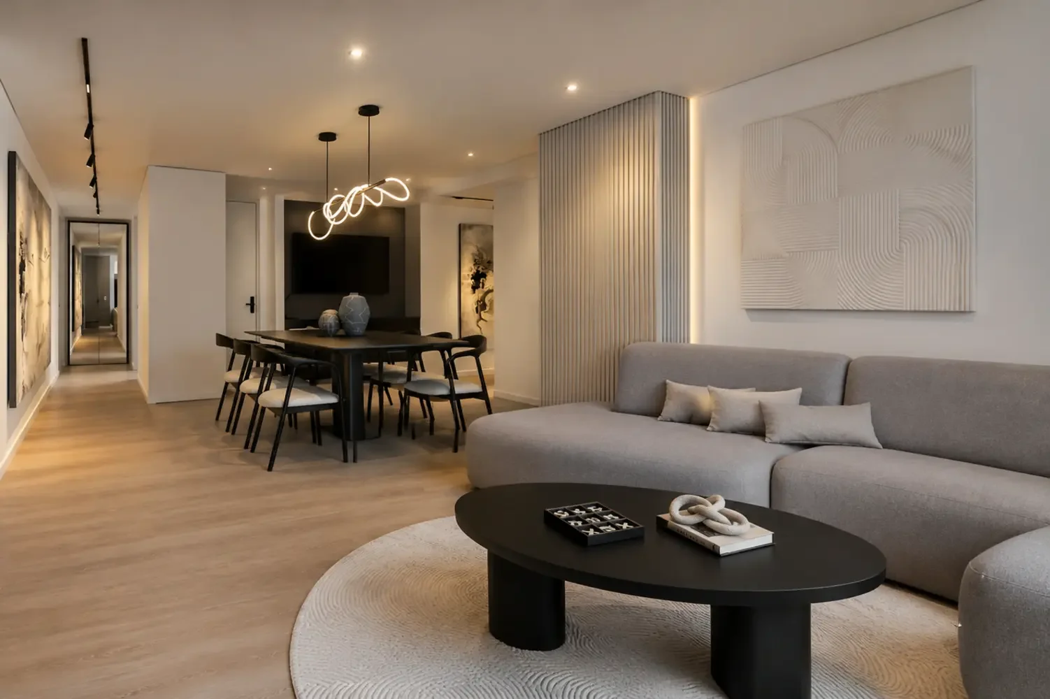 Carácter habitable, espacios sofisticados con mobiliario premium