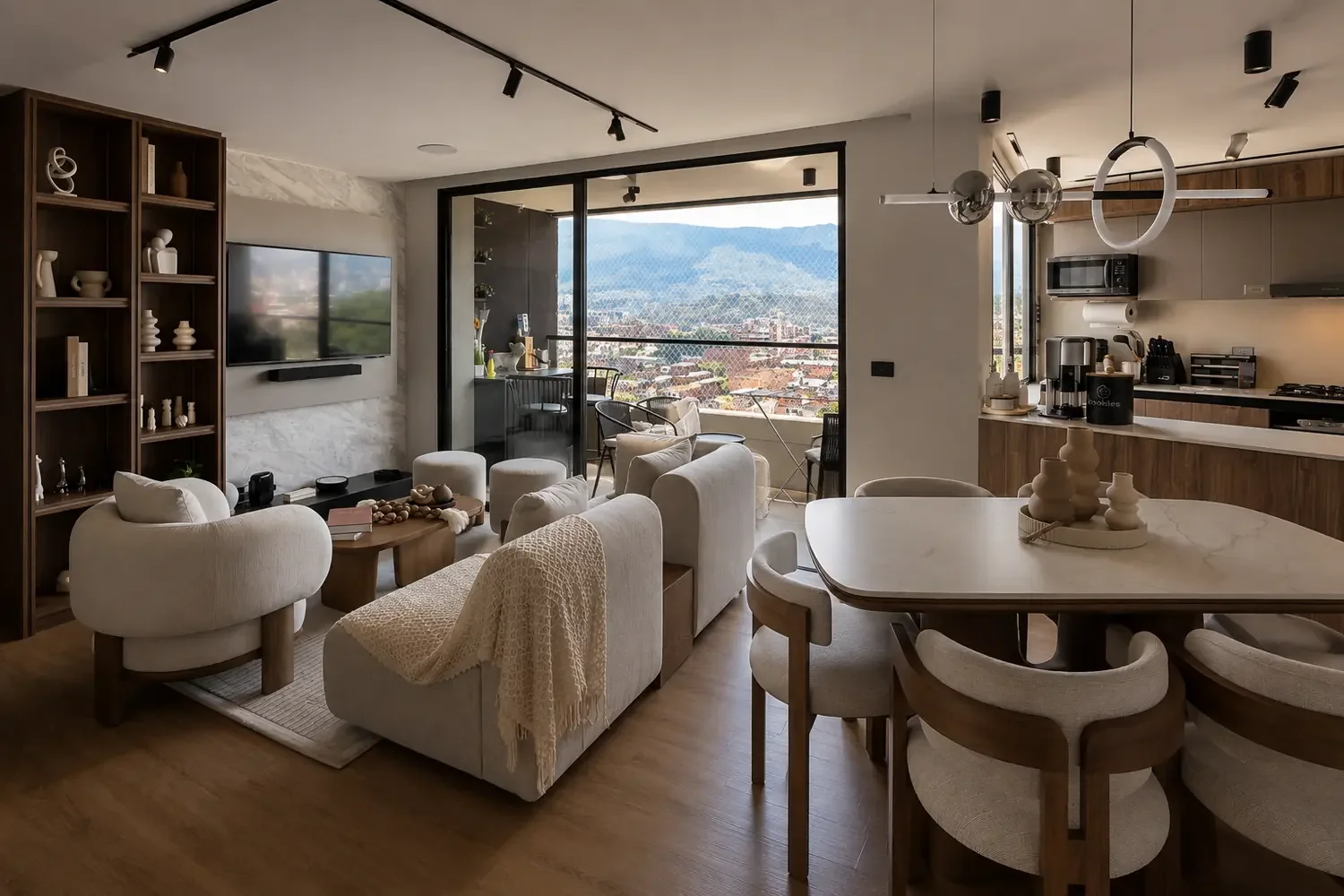 Apartamento Báltico para medidas ajustadas, mobiliario ajustado
